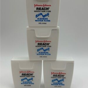 Reach Gentle Gum Care Fluoride Woven Floss Mint New Samples 20 Yards Total